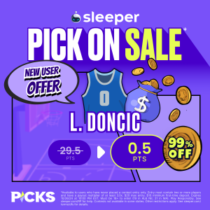 Best NBA Player Props Today Special from Sleeper Fantasy. 